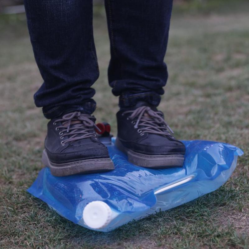 Camping ถุงน้ําพร้อมก๊อกน้ําพั - Water Bag Collapsible บทวิจารณ์และราคา